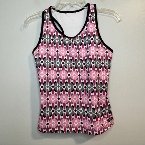 Athleta Tops - ATHLETA geometric pattern Racerback Tank